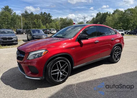 2019 Mercedes-Benz Gle Coupe 43 Amg из США, поврежденный, VIN 4JGED6EB2KA152765